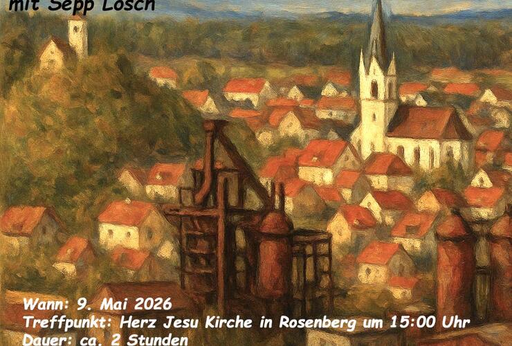 Spaziergang durch Rosenberg