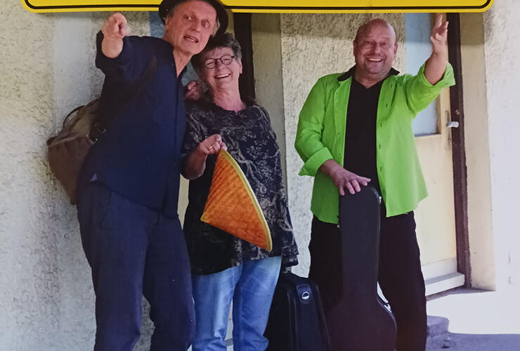 „Die drei Zuagroast‘n“: Annamirl Spies – Wolfgang Kamm – Ludwig W. Müller