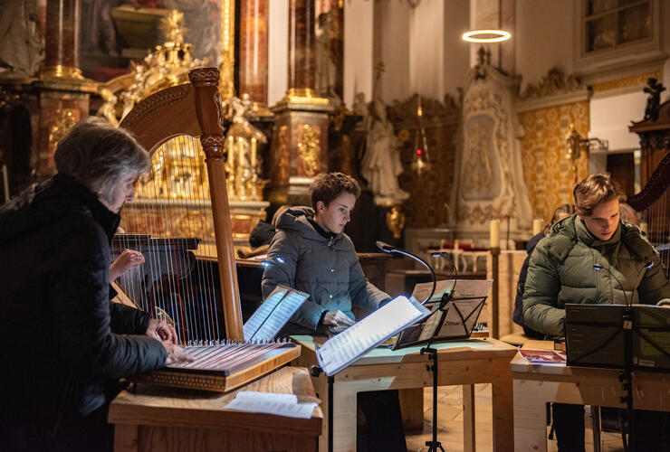 Musikalisch bayerische Weihnachtslesung