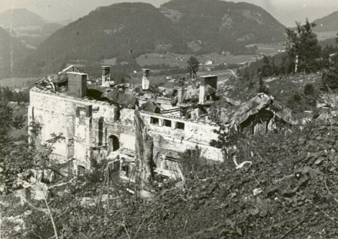 Zerstörung des Obersalzberges