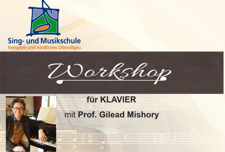 Klavierworkshop mit Prof. Gilead Mishory