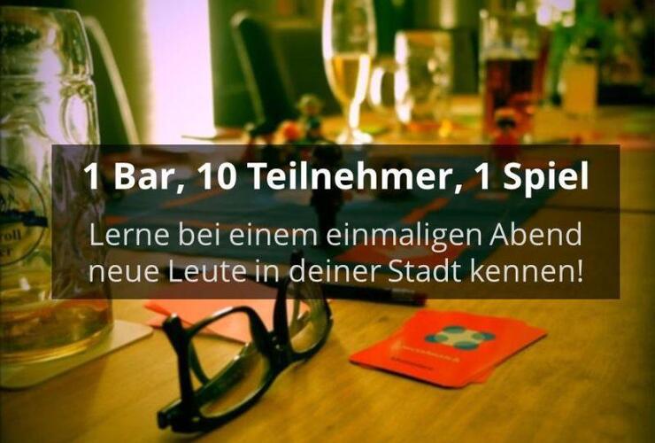 Socialmatch München – 1 Bar, 10 Teilnehmer, 1 Spiel