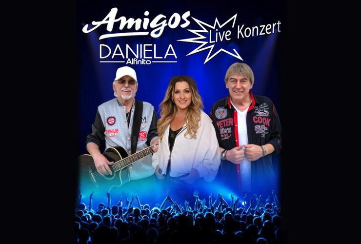 Amigos - 55 Jahre! Das große Jubiläumskonzert mit Stargast Daniela Alfinito