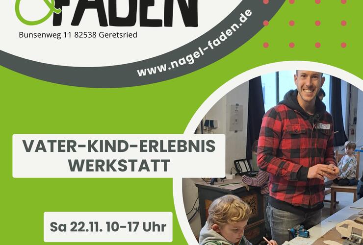 Vater-Kind-Erlebniswerkstatt