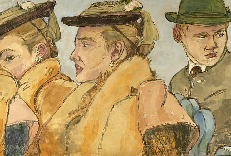 Ausstellung BAYERISCHES HEIMATGEFÜHL“ in Bildern von Britta Göckeritz in der Städtischen Galerie Geretsried