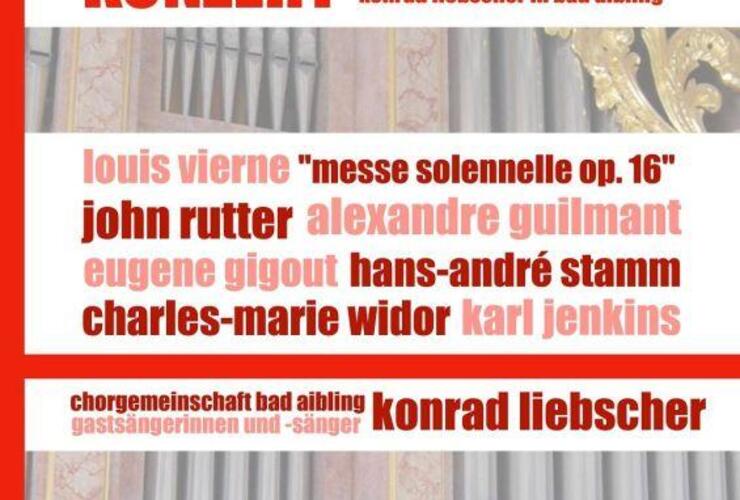 25 Jahre Kirchenmusiker Konrad Liebscher in Bad Aibling