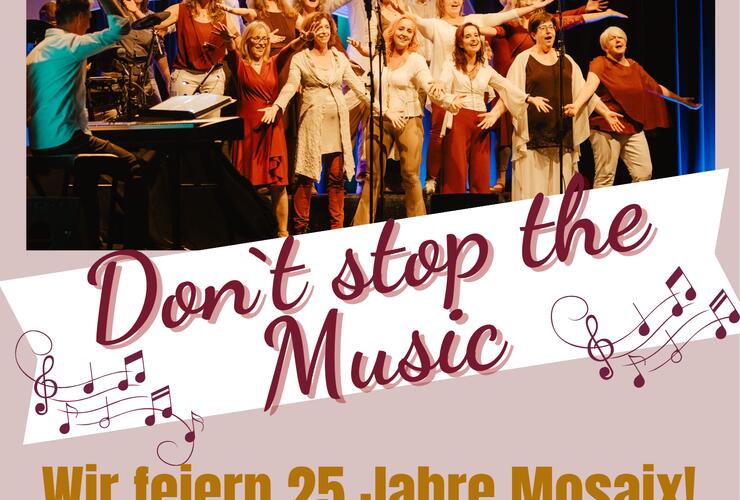 25 Jahre Rock-Pop-Chor Mosaix