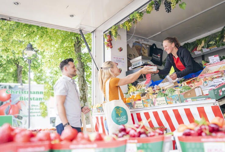 Der Treuchtlinger Wochenmarkt – frisch und regional