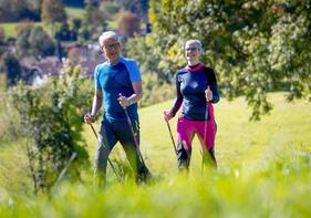Ganzkörpertraining – Nordic Walking in Bayerisch Gmain