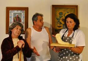 „… und morgen kommt der Papst“ eine weihnachtliche Komödie gespielt vom S'Theaterplatzl