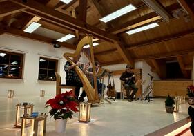 Besinnliches Konzert mit der jungen Musikgruppe „Dreiklang“ im Rathaus Unterstein
