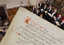 GREGORIANISCHER CHORAL am 4. Advent