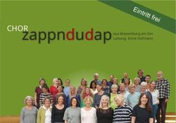 Zappndudap – Benefizkonzert am 25.10.2025