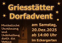 Griesstätter Dorfadvent