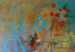 Flügelschlag - Malerische Studien  in Mixed Media