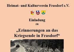 Erinnerungen an das Kriegsende in Frasdorf