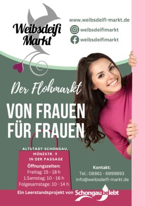 Weibsdeifi-Markt in Schongau