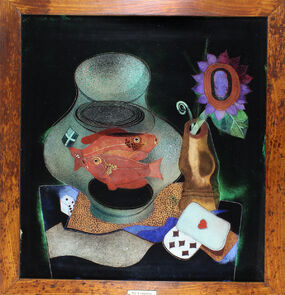 Workshop zur Hinterglasmalerei: Heinrich Campendonk und der Blaue Reiter - für Erwachsene