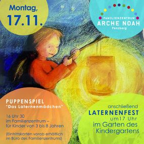 Puppenspiel "Das Laternenmädchen" und Laternenfest