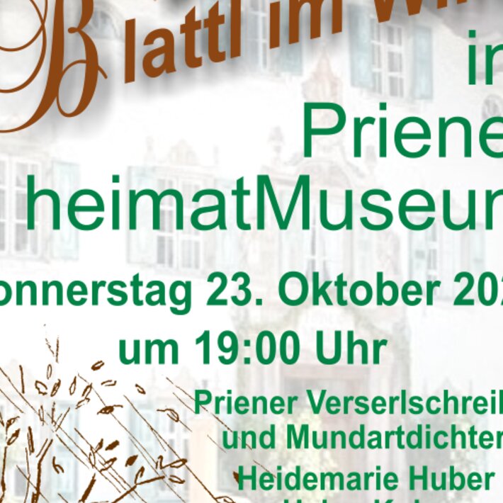 "Blattl im Wind" - Herbst-Hoagascht