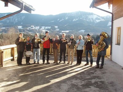 Neujahrsanblasen der Musikkapelle Samerberg Neujahrsanblasen der Musikkapelle Samerberg
