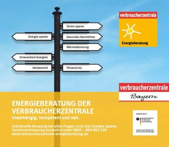 Kostenlose Energieberatung der Verbraucherzentrale Bayern Kostenlose Energieberatung der Verbraucherzentrale Bayern