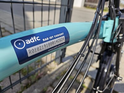 Fahrrad-Diebstahlschutz durch Codierung  Fahrrad-Diebstahlschutz durch Codierung