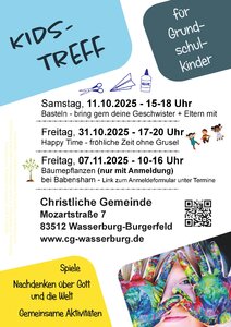 Kids-Treff - Happy Time - Halloween ohne Grusel Kids-Treff - Happy Time - Halloween ohne Grusel