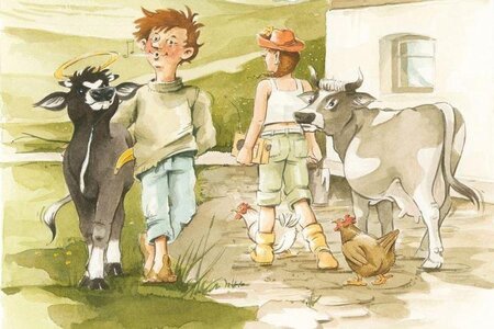 Der Vinzi Stier - Bilderbuchlesung mit Sebastian Huber Der Vinzi Stier - Bilderbuchlesung mit Sebastian Huber