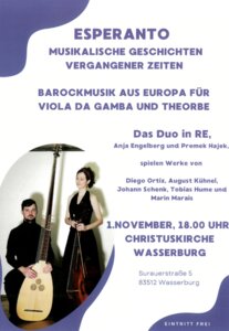 Esperanto - Musikalische Geschichten vergangener Zeiten Esperanto - Musikalische Geschichten vergangener Zeiten