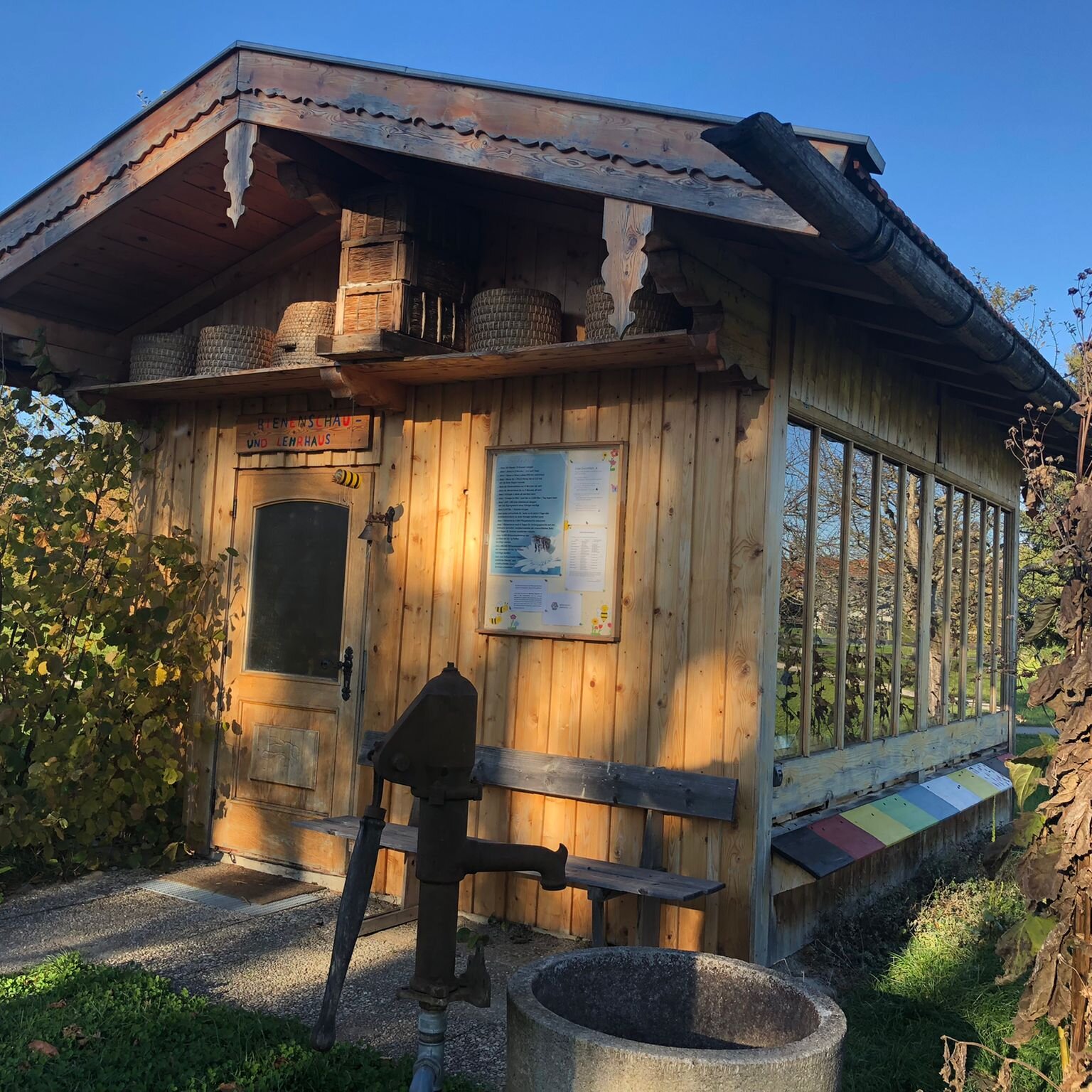 Besichtigung des Bienenschau- und Lehrhauses in Grassau