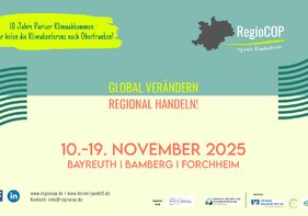 RegioCOP - die Regionale Klimakonferenz Oberfranken 2025