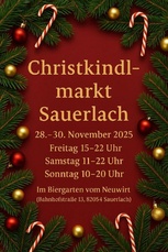 Christkindlmarkt Sauerlach