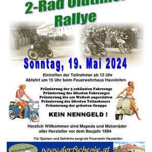 2 Rad Oldtimer-Rallye mit den Puchfreunden