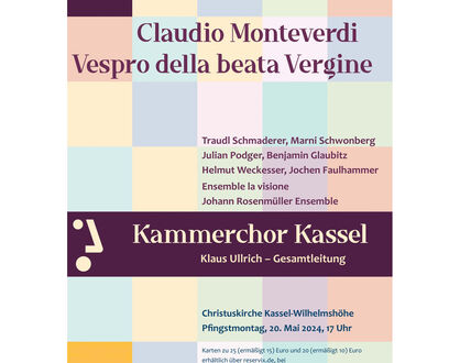 Claudio Monteverdi: Marienvesper / Kammerchor Kassel