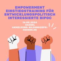 Empowerment Einstiegstraining für BIPoC