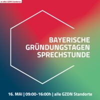 Ideen | StartUp Sprechstunde | Bayerischen Gründungstagen