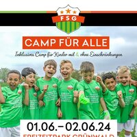 Inklusions-Camps mit der Fussballschule Grünwald
