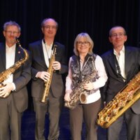 Pullach auf der Landesgartenschau: Saxophon-Quartett SAMS