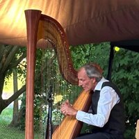  Harfenist Michael David - Kulturbiergarten 2024