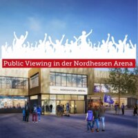 Public Viewing Fußball EM Nordhessen Arena