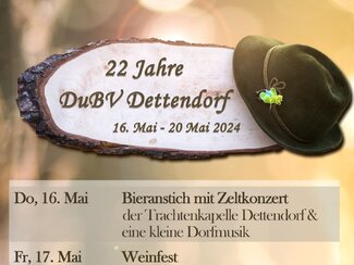 22 Jahre Dirndl- und Burschenverein Dettendorf - Kesselfleischessen