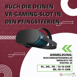 VR-Gaming in der Stadtbücherei Penzberg