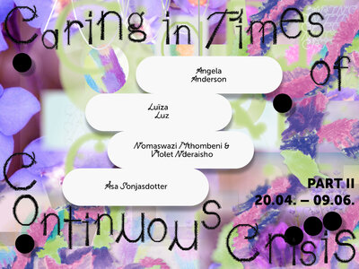 Lesung & Workshop Caring in Times of Continuous Crisis II