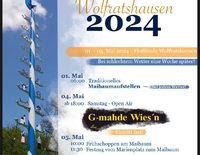 Mai-Feier 2024 / Live-Konzert "G´mahde Wiesn"