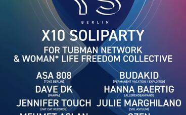 TOYSx10 Soliparty for Tubman Network & Woman* Life Freedom Collective