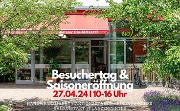 Anzeige: Besuchertag mit Saisoneröffnung für Beet- und Balkonpflanzen in Biesenthal 