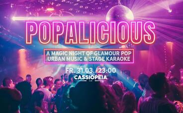 Popalicious - A Magic Night of Glamour Pop, Urban Music, Stage Karaoke