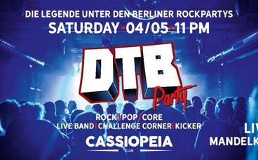 DtB Party x Live Band: Mandelkokainschnaps 