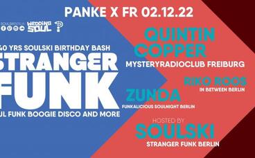 Stranger Funk Soulski's Birthday Bash 